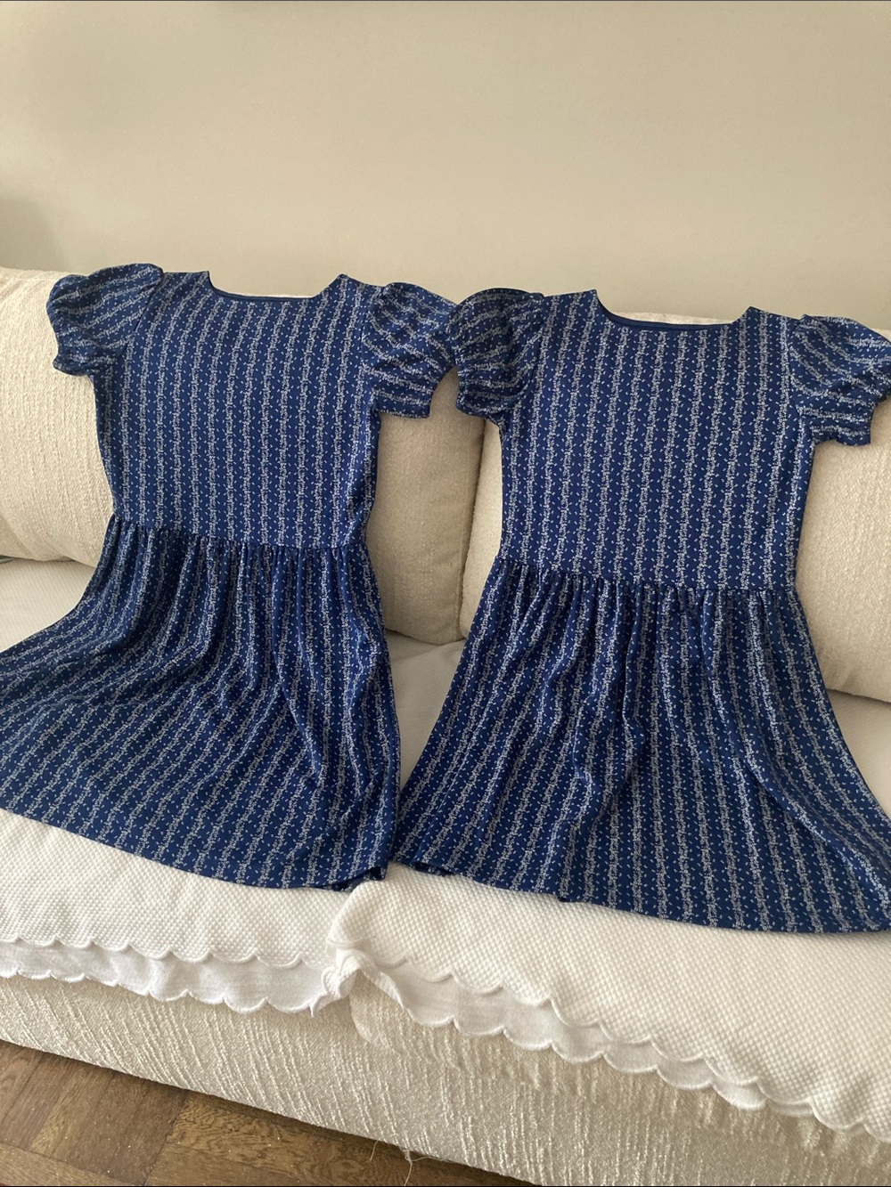 Available two Ralph Lauren cotton print dresses. Never worn. Sizes 16 and 14.